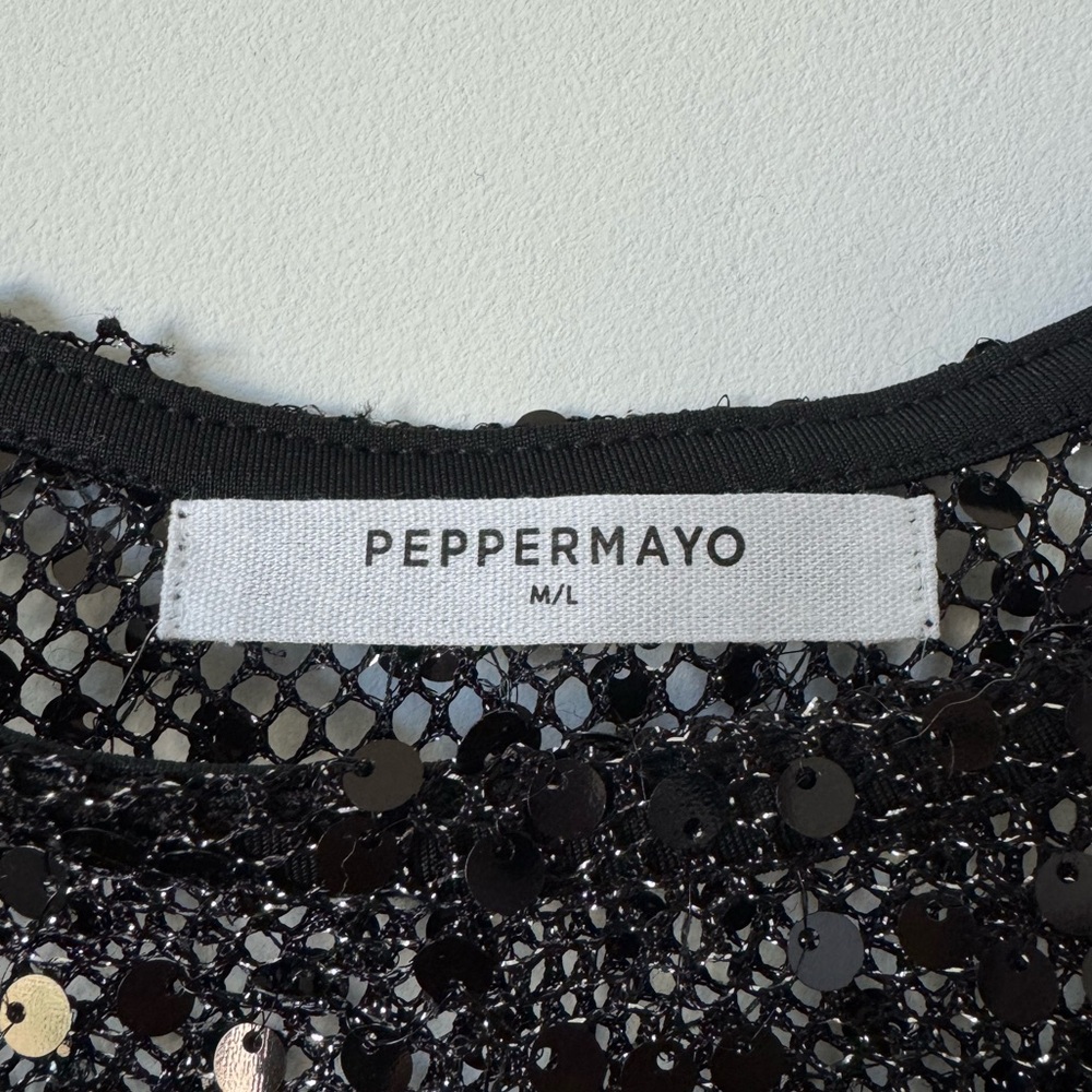 Peppermayo Afterhours Sequin Cami Top & Skirt in Midnight Stars - Size M/L - Picture 5 of 14